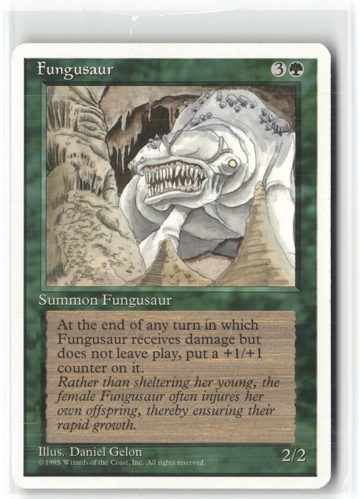 Fungusaur Fourth Edition Magic: The Gathering Rare Lightly Played