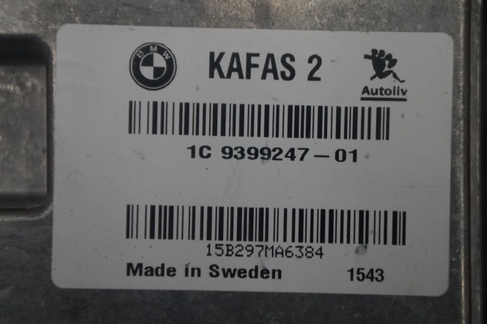 Módulo de control de cámara KAFAS de advertencia de carril ECU 66519399247 OEM BMW M5 F10 2014-16 Foto 4 de 4