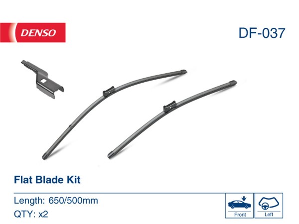 Denso Wischblatt Scheibenwischer DF-037 FüR Volvo Lexus BMW S60 X7 OE V70 X5 C30-image