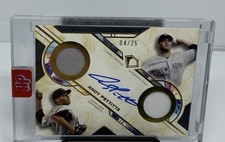 Topps Diamond Icons 2025 Andy Pettitte Auto Dual Relic /25 DTA-AP Astros/Yankees