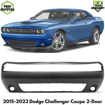 Front Bumper Cover Fascia Paintable For 2015-2023 Dodge Challenger Coupe