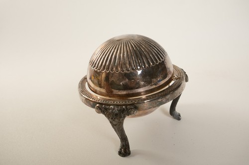 Silverplate Covered Caviar Bowl (UW4/JSF6) Rogeers 1883 Silver on Copper - Picture 5 of 14
