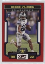2023 Score Rookies Red Deuce Vaughn #327 0xy0
