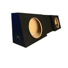 2016-2025 Ford F-150 Single Cab Dual 10  Sealed Box Subwoofer Enclosure