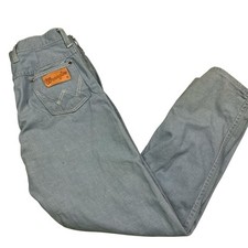 Vintage Wrangler 1960s/70s Sanforized lightweight denim jeans 27 x 26 USA made