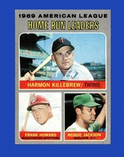 1970 Topps Set-Break # 66 Al Home Run Leaders EX-EXMINT *GMCARDS*