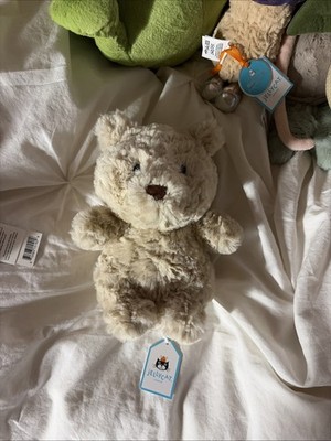NEW Jellycat Bartholomew Bear Junior Soft Toy Comforter Fluffy Plush Teddy BNWT