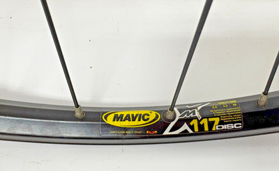 Mavic XM 117 32-Spoke Black Aluminum Disc Brake 26
