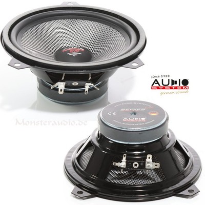 Audio System AS165 E46 EVO3 Auto Lautsprecher Kicker Tieftöner für BMW 3er E46