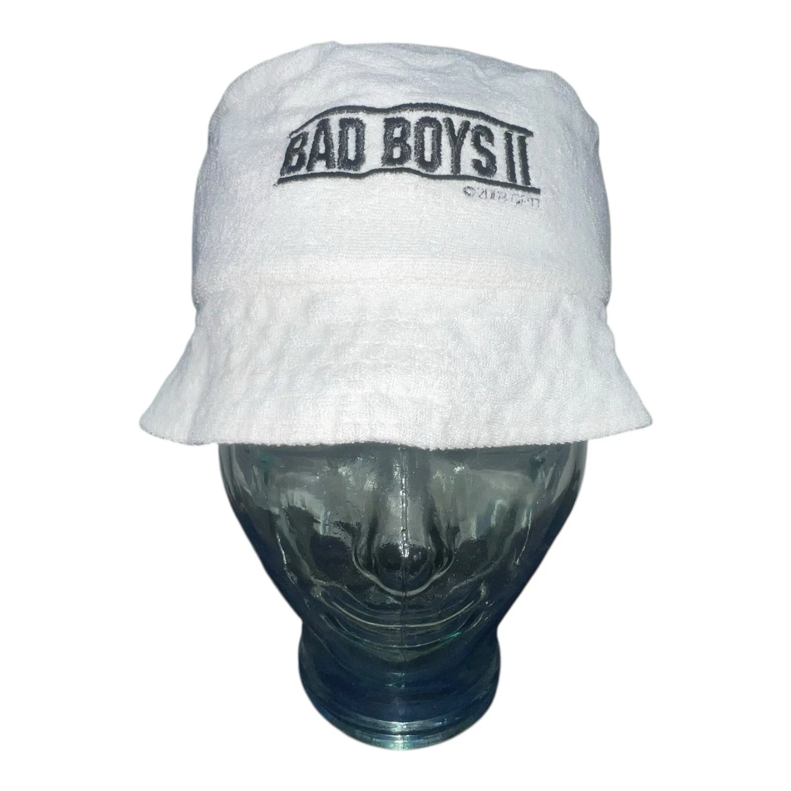 Vintage Bad Boys 2 Bucket Hat Movie Merch Official Good Used White Rare 2003