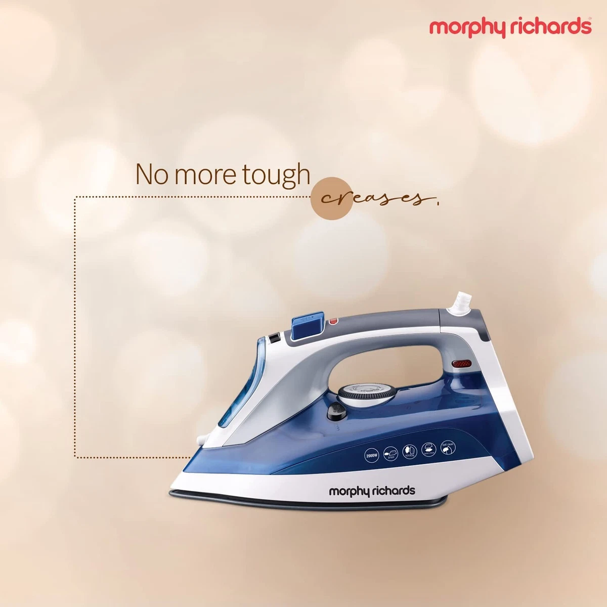 Morphy Richards Super Glide 2000W Steam Iron with Steam Burst
