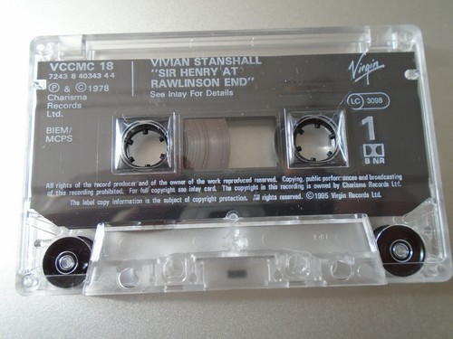 Vivian Stanshall - Sir Henry at Rawlinson End, rare orig. Cassette Tape 1978 - Picture 2 of 8