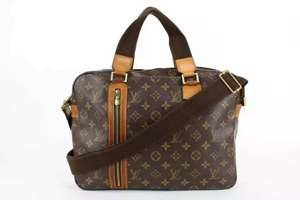 Used Brown Louis Vuitton Monogram Sac Bosphore Messenger Shoulder