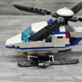 Lego City 7741 Police Helicopter 2008 With Manual & Minifigure 100% Complete