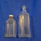  Vintage 1 Lyric Clear Glass 7 Inch 1920s one unbranded 4.5 inch — photo 1