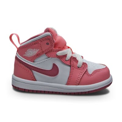 Infants Nike Jordan Mid (TD) DQ8425 616 Coral Chalk Desert