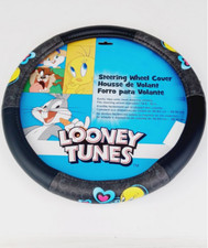 Looney Tunes Tweety Bird Cute Car Truck Synthetic Leather Steering Wheel Cover Looney Tunes Tweety Bird Cute Car Truck Synthetic Leather Steering Wheel Cover