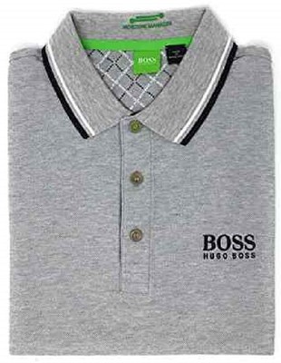 hugo boss grey polo shirt