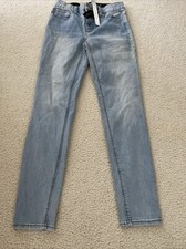White House Black Market Essential Slimmer High Rise Skinny Blue Jeans Size 2S