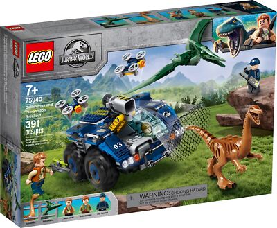 LEGO 75940 Gallimimus and Pteranodon Breakout Jurassic World 391 Pcs Age 7+  673419317856|