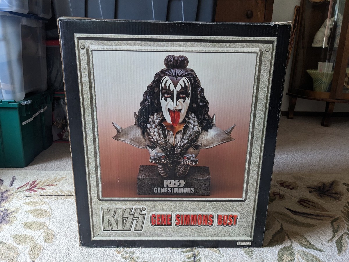 KISS GENE SIMMONS 20 INCH DESTROYER ERA BUST IN BOX