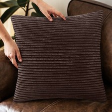 Cushion Covers Velvet Extra Soft Plush 18 X 18" Inch 45 x 45 cm - 17 Colours