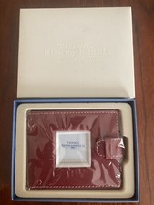 Things Remembered Red Leather Mini kieszonkowy album fotograficzny w pudełku fabrycznie nowy