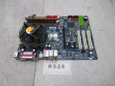 Gigabyte Ga-8I915PL-G Motherboard Industrial Computer with CPU and Card 520MB