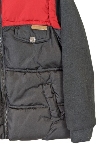 Xtreme Boys size 6 Puffer Winter Vest Jacket Coat Fleece Hood and Sleeves Zip - Picture 3 of 9