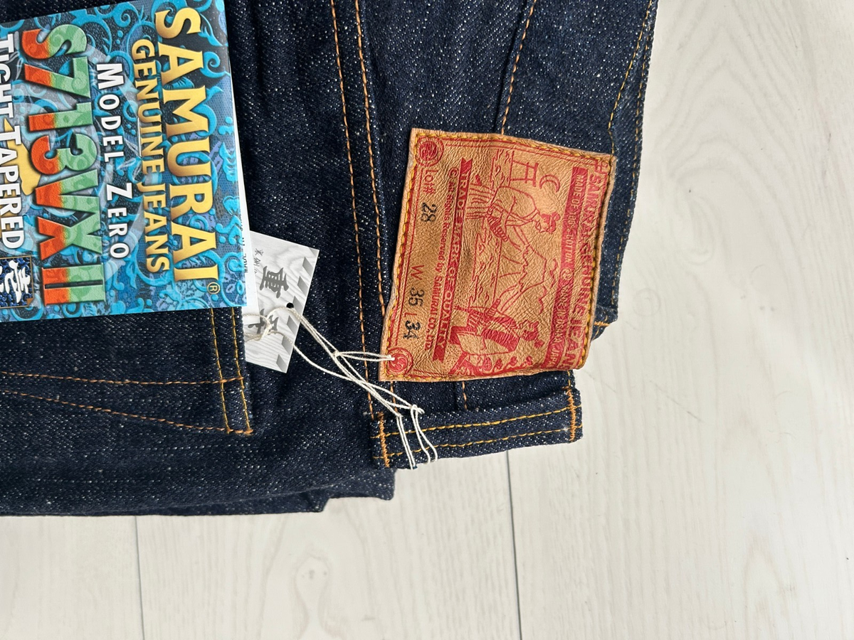 Samurai Jeans S713VX-II - 17oz Bushido Selvedge - Slim