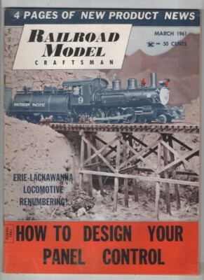 Railroad Model Mag Erie-Lackawanna Loco March 1961 041122RNON