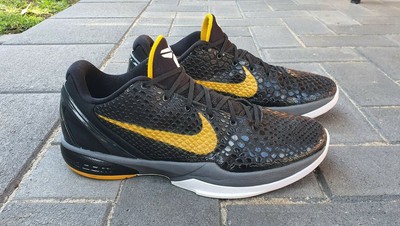 kobe 6 black yellow