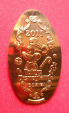 Tokyo Disneyland elongated penny JAPAN cent Mickey Mouse souvenir coin 2011