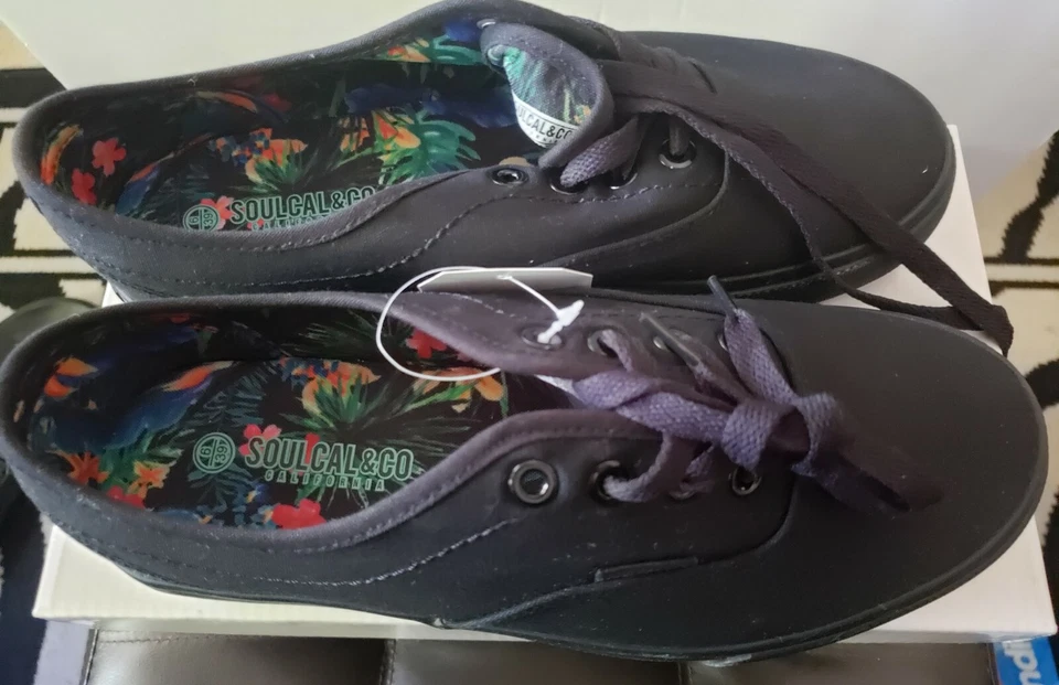 Soulcal & Co Women's Sunset Lace Black Shoe Size 8 - Image 2 of 4