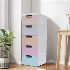 5 Drawers Dresser Closet Storage Tower Organizer Bedroom 15.75''x11.81''x33.07''