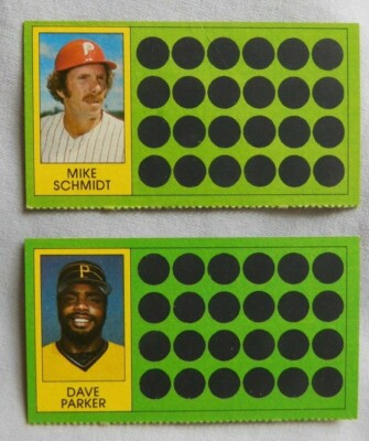 1981 Topps Scratchoffs Baseball Card Pick one