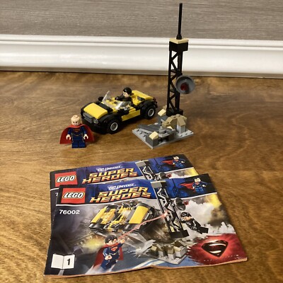 Lego 76002 DC Super Heroes Superman Metropolis Incomplete