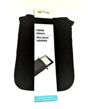 BRAND NEW. GREENBRIER BLACK SOFT TABLET SLEEVE. FITS UP TO 7 INCHES. USA SELLER.