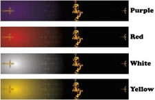 White Water Archery Tiled Crosses Black Fade 2 Arrow Wraps 15 Pc Pack