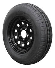 (Set of 2) Antego Tire & Wheel ST175/80D13 Trailer Tires and Rims
