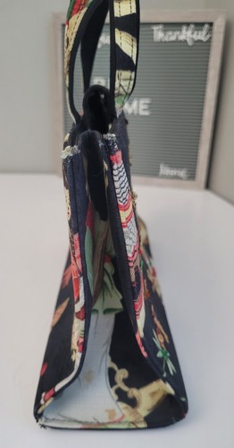 OKPTA Oriental Sequined Handbag Printed Sequined Purse 7.5" x 11" - Picture 5 of 11