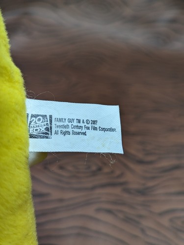 2007 Family Guy 20” Brian In A Banana Costume Peanut Butter Jelly Time Plush - Picture 9 of 15