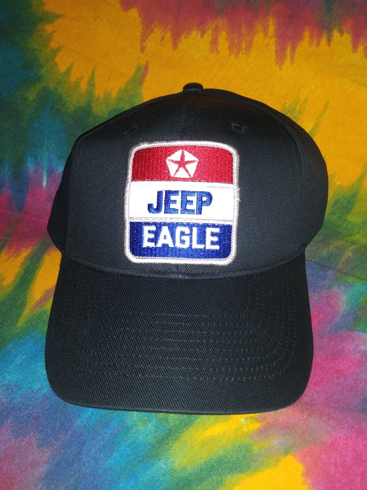 Jeep Eagle Embroidered Trucker Cap