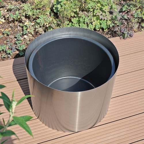 CLGarden Springbrunnen Becken Set 30 Liter Ø46cm mit Umrandung Balkon Terrasse - Bild 3 von 7