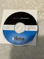 eHome Networking Wireless G Desktop Adapter Driver/Installation Ver 1.01  EH103