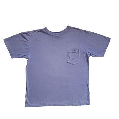 90S BANANA REPUBLIC TRAVEL&SAFARI タックチノ Vintage 90s Banana Republic Safari & Travel T-Shirt Purple