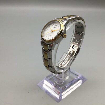 T2N253⭐️新品未使用品⭐️TIMEX ステンレス ゴールド レディース Timex Women's All Gold Tone Quartz Watch, Vertical Oval Dial