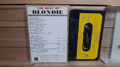 BLONDIE - The Best Of Blondie Korea Diff 12 Tracks 1982 Cassette. korean outcase - Bild 4 von 4