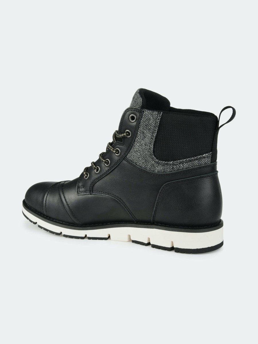 Territory Men\'s Raider Cap Toe Ankle Boot Size 10 - New Territory Boots Raider Cap Toe Ankle Boot Black | eBay main image 2
