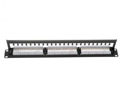 Platinum Tools 661-24C6 24 Port Cat6 Non-Shielded Patch Panel